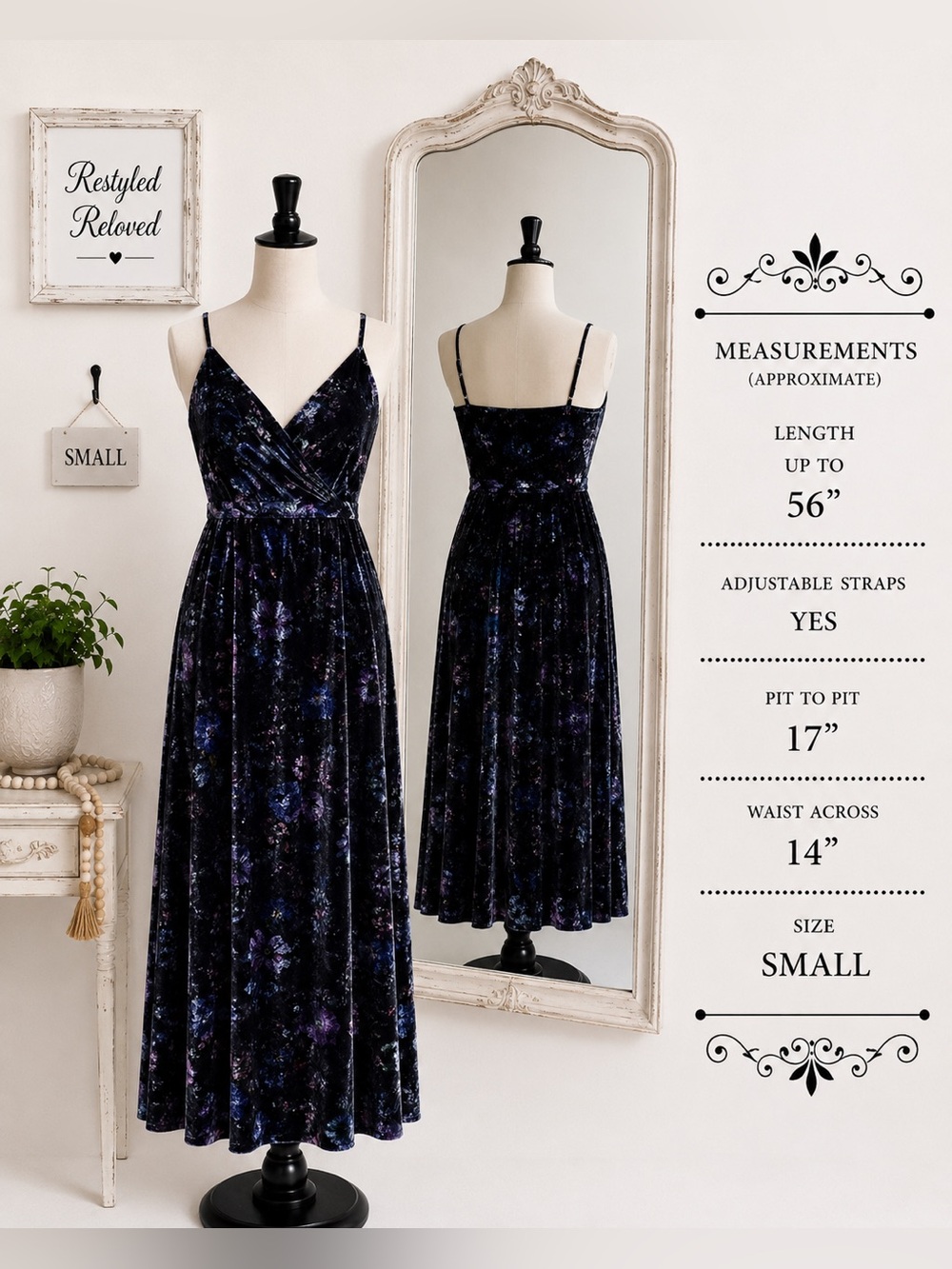 Lulu’s Pretty Companion Black Floral Velvet Burnout Maxi Dress